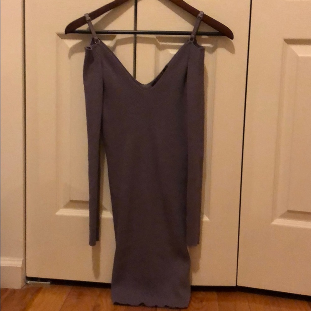 Forever 21 dusty purple sweater dress